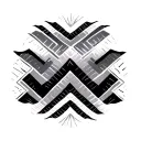Chevron tattoo design idea