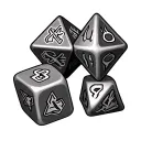 dwarf /werewolf dice set tattoo design idea