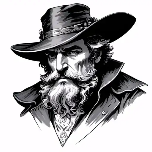 count of Monte cristo tattoo design idea