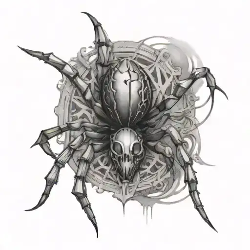 Arachne tattoo design idea