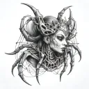 Arachne tattoo design idea