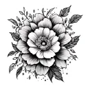 Birthday Month tattoo design idea