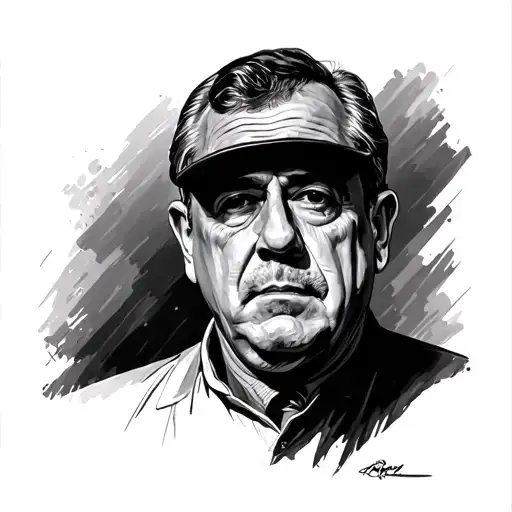 Robert de Niro from the film Taxist tattoo design idea