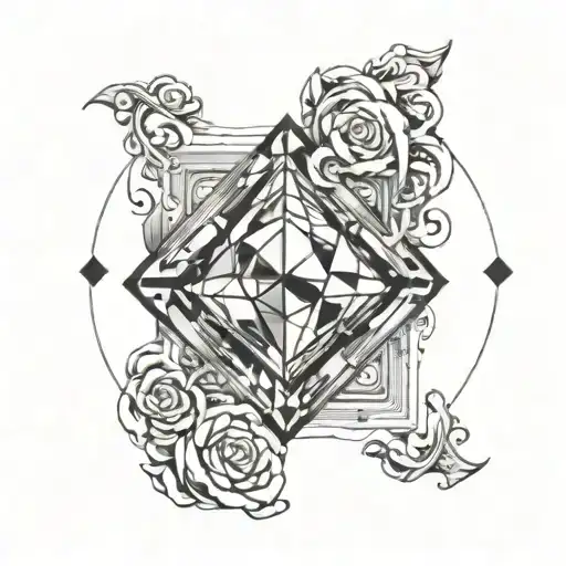 shine on you crazy diamond tattoo design idea