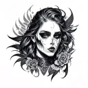 Mtg tattoo design idea