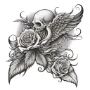  "Greater love has no one than this: to lay down one’s life for one’s friends." tattoo design idea