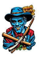 Rollin Crips tattoo design idea