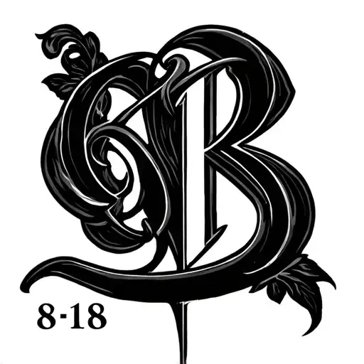 Romans 8:18 letters tattoo design idea