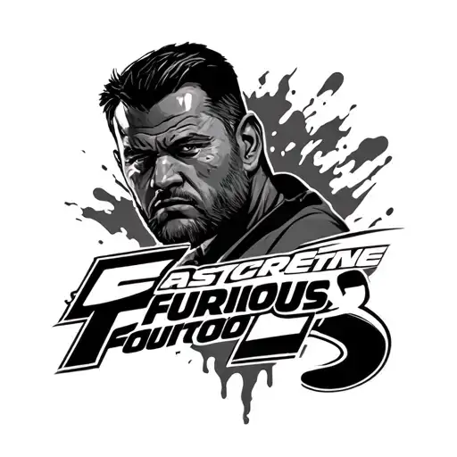 Fast And Furious tattoo design idea