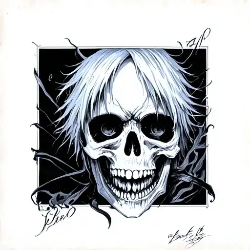 Death Note tattoo design idea