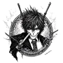 Death Note tattoo design idea
