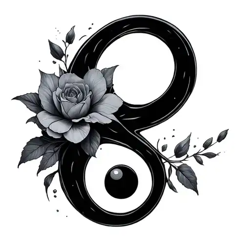 Hidden Semicolon tattoo design idea