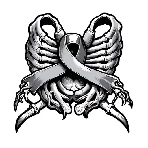 Prostate Cancer tattoo design idea