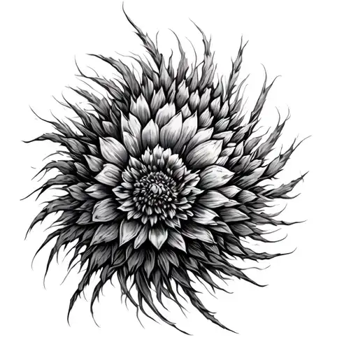 tumbleweed  tattoo design idea