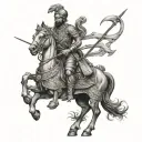 rajput warriors tattoo design idea