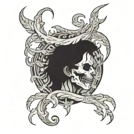 know that he is afraid tattoo design idea