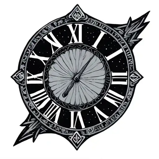 1974 Roman Numerals tattoo design idea