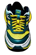 running shoe tattoo design idea