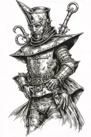 wizard of oz tin man tattoo design idea