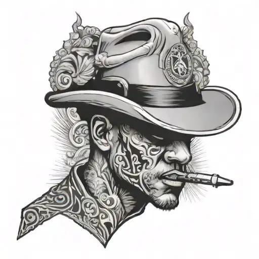 Memphis Tennessee gangster tattoo design idea