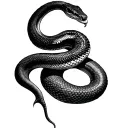 Two Headed Snake tattoo design idea