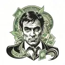 scarface money power tattoo design idea