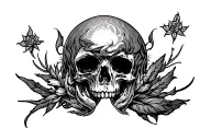 V.IX MMVIII inside tattoo design idea