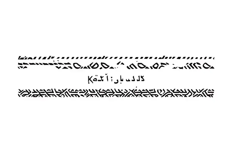 Keffiyeh tattoo design idea