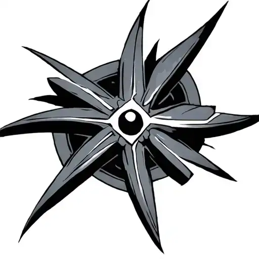 Shuriken tattoo design idea