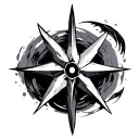 Shuriken tattoo design idea