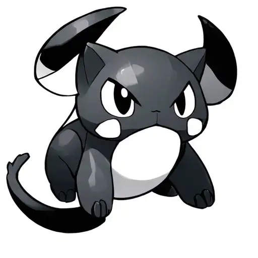 Mew  Pokemon  chill in apokeball  tattoo design idea