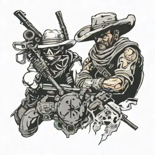 vanguard bandits playstation tattoo design idea