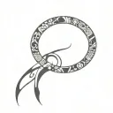 Filler Abstract Patterns tattoo design idea