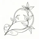 River Bean sprout + tattoo design idea