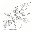 River Bean sprout + tattoo design idea