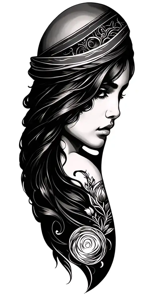 Gemini sleeve tattoo tattoo design idea