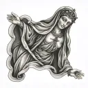 Hail Mary tattoo design idea