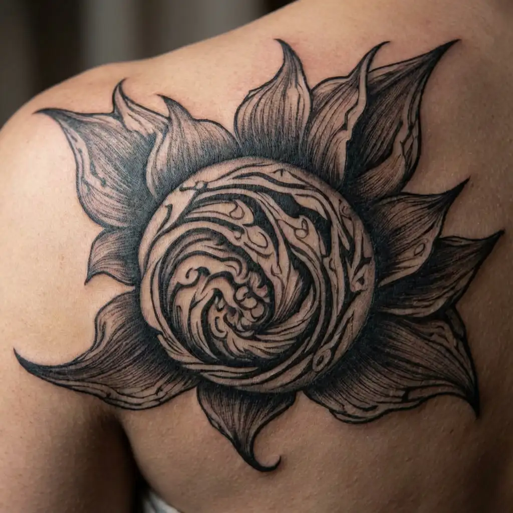 Anus tattoo design idea