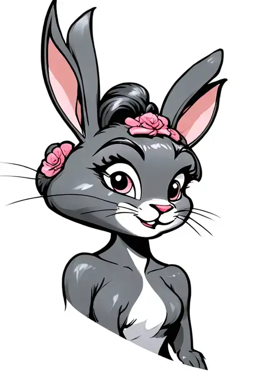 jessica the rabbit  tattoo design idea