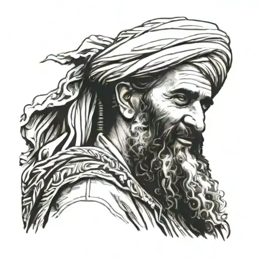 Osama Nights tattoo design idea