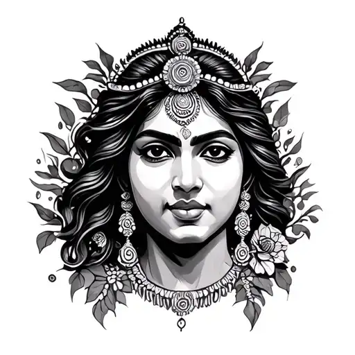 Tamil tattoo design idea