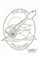 baking Foo Fighters logo tattoo design idea