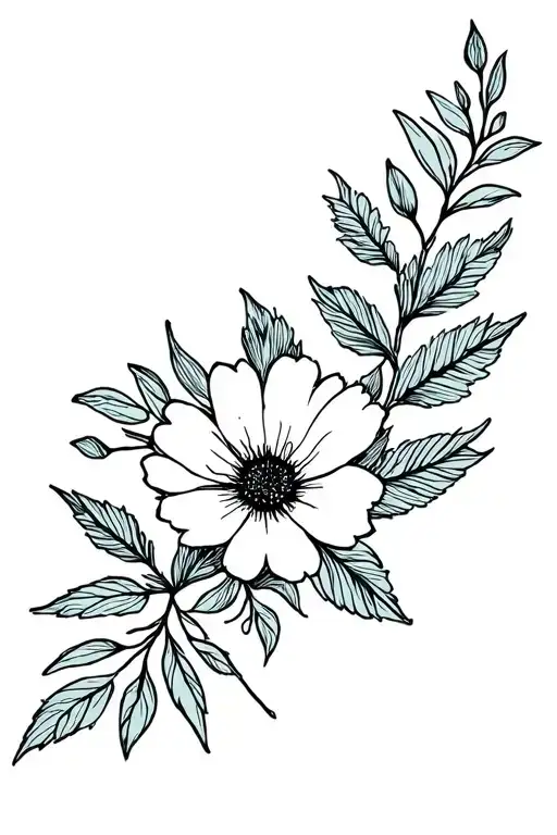 march april December birth flower tattoo tattoo design idea