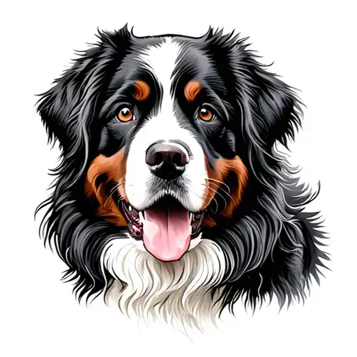 Bernese tattoo design idea