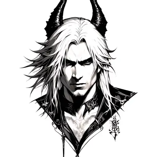 dante devil may cry tattoo design idea