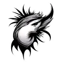 Crotch tattoo design idea