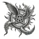 supernatural anti possession tattoo design idea