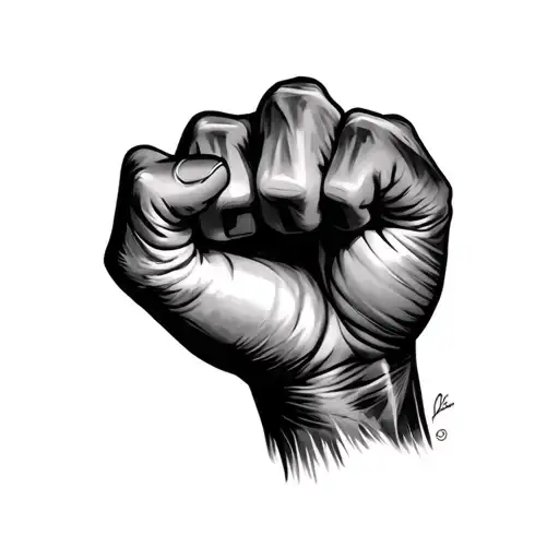 Gay Fisting tattoo design idea