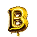 Letter "B" Balloon tattoo design idea
