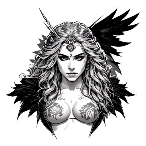 Lagertha Full Nude, Big Boobs, Big Ass, Posing, Tattoos Tattoo tattoo design idea